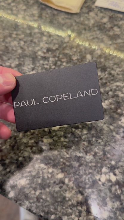 Metal Business Card(SAME DAY) - Laser Engraved